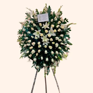 Trípode Floral (72 Rosas y Diferentes Flores)